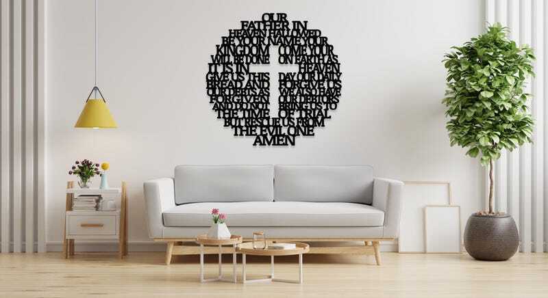 Custom Holy Family Metal Sign - Faith & Christmas Decor
