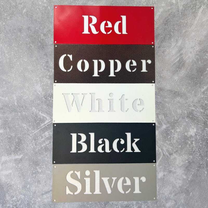 Grandpa's Personalized Workshop Metal Sign for Garage Decor