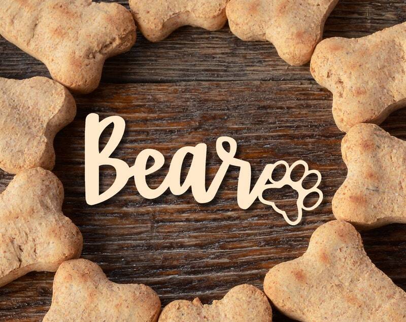 Paw-Print Perfection - Custom Pet Name Metal Sign Wall Art