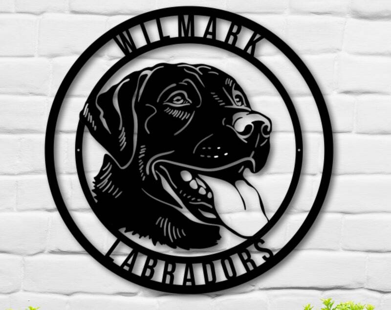 Loyalty Engraved - Custom Dog Metal Sign for Pet Lovers' Home