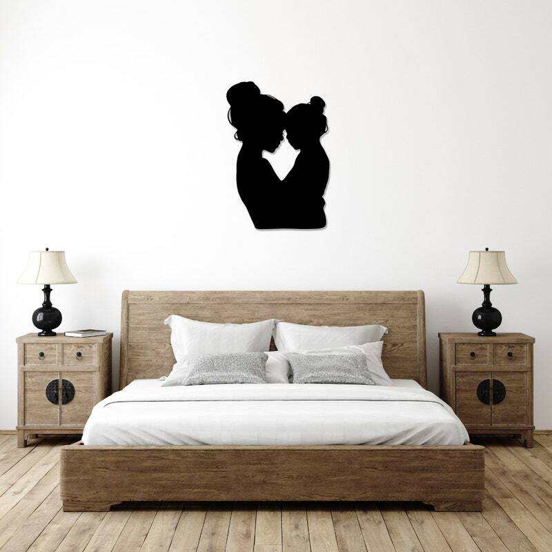 Forever Love - Mother Son Metal Sign Wall Decor Gift