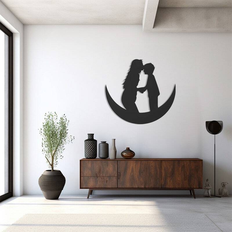 Metal Sign Art - Mother Son Bond - A Gift of Maternal Love