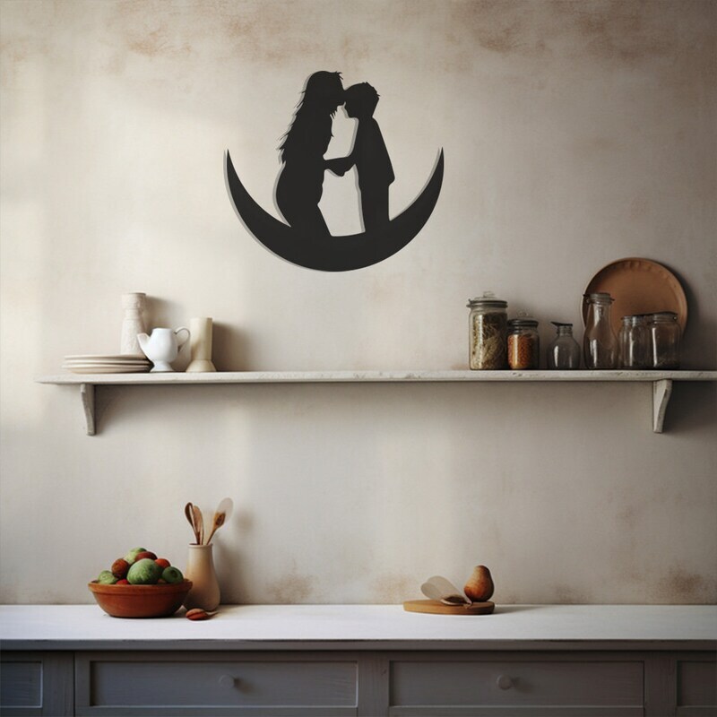 Metal Sign Art - Mother Son Bond - A Gift of Maternal Love