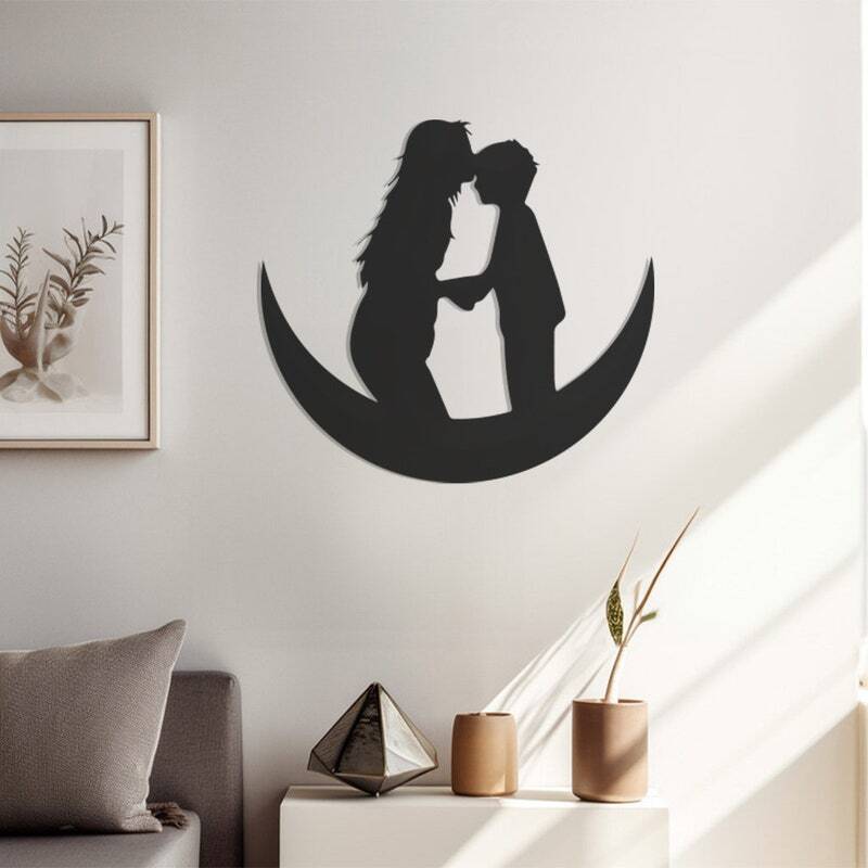 Metal Sign Art - Mother Son Bond - A Gift of Maternal Love - Personalize Wall Art
