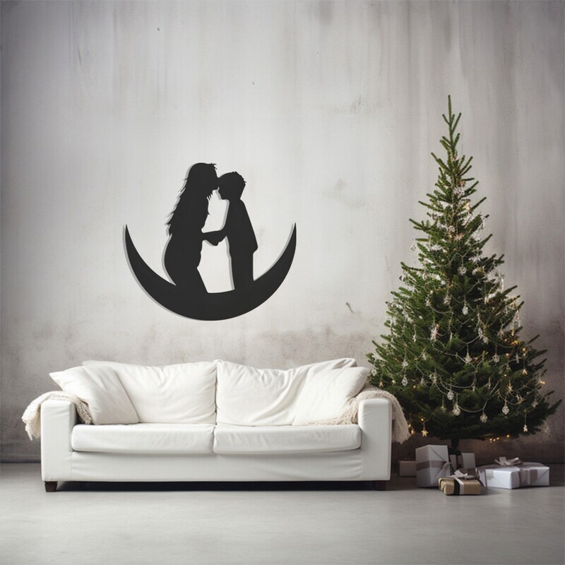 Metal Sign Art - Mother Son Bond - A Gift of Maternal Love