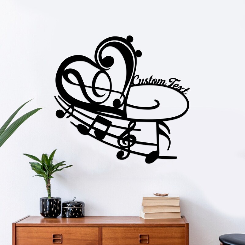 Light Up Your Love for Music - Personalized LED Metal Sign