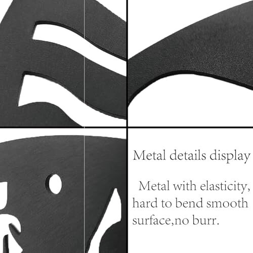 Abstract Iron Sculpture for Modern Spaces Metal Sign
