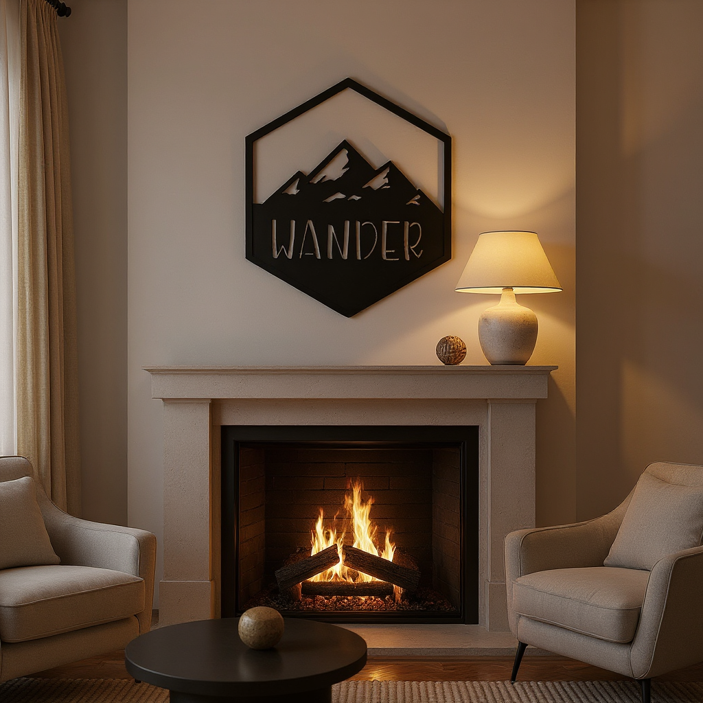 Global Soul's Decor - Personalized Wander Metal Sign