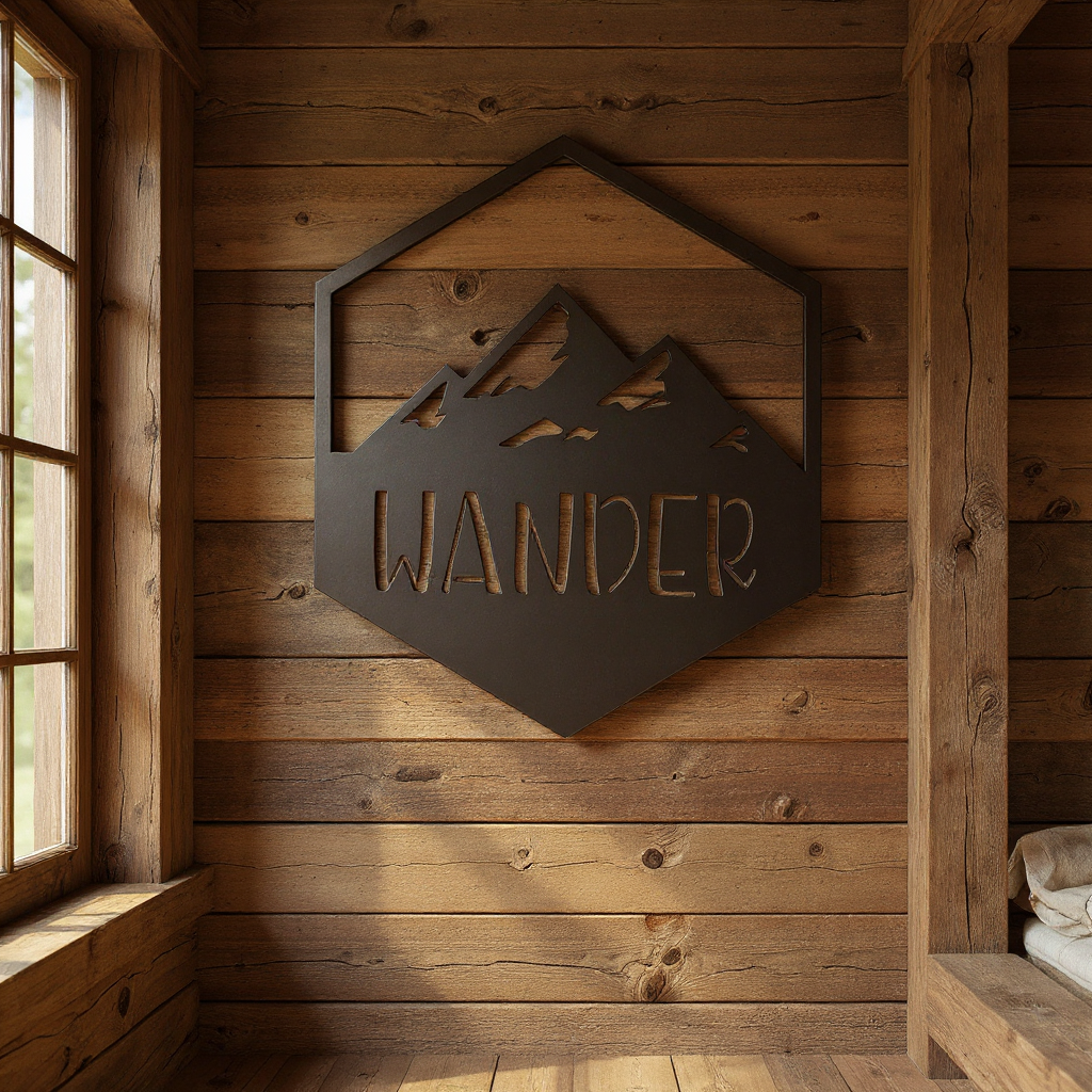 Global Soul's Decor - Personalized Wander Metal Sign